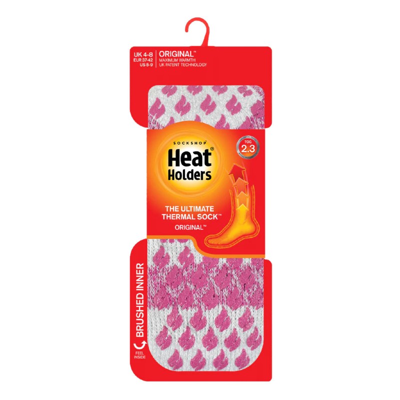 Heat Holders Original Women's Pink Socks 
